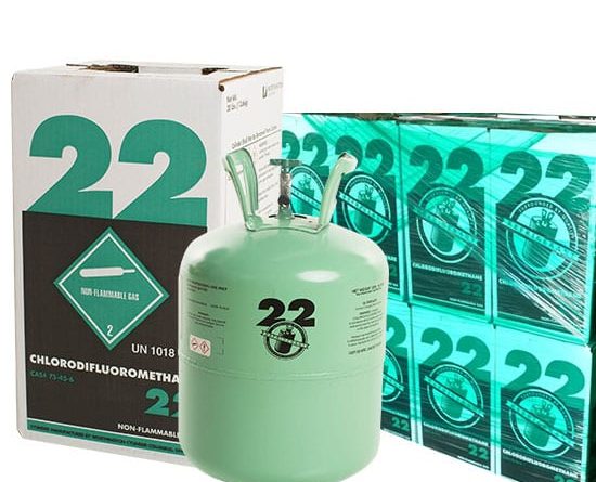 R-22 Refrigerant 30 lb. cylinder