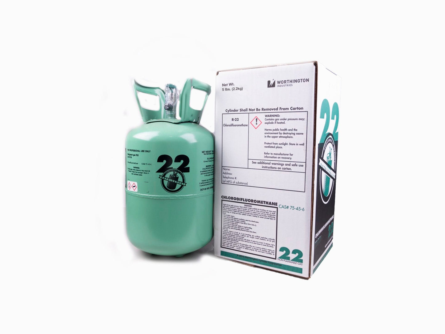 R-22 Refrigerant 30 lb. cylinder