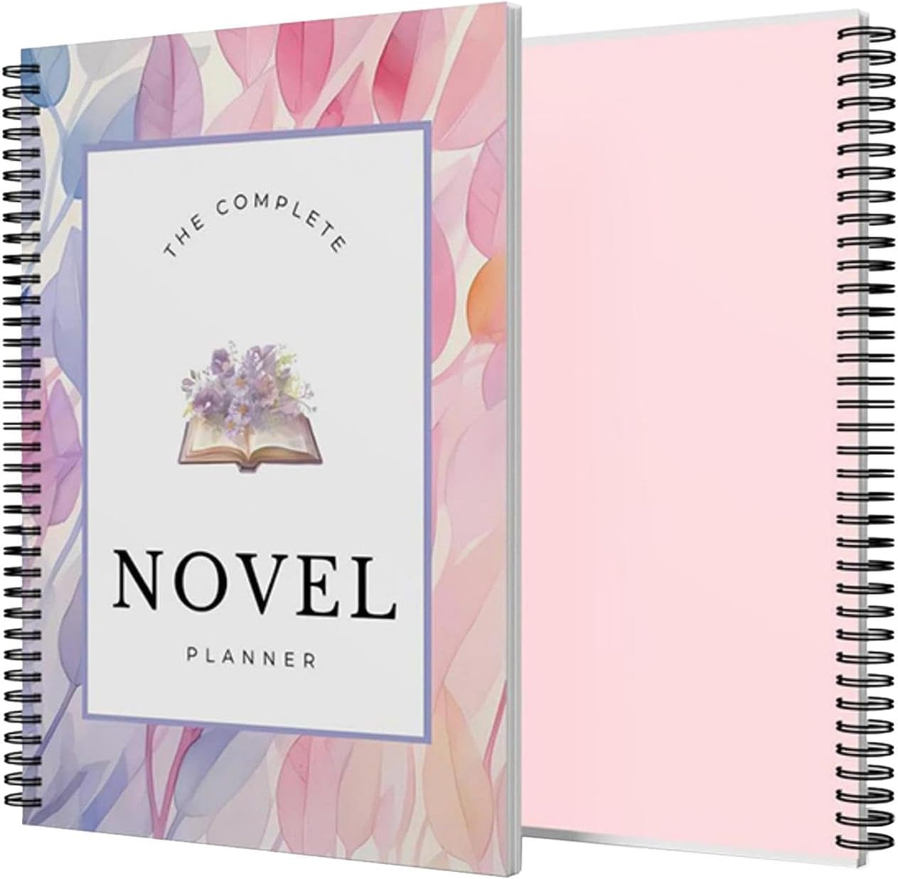 Bexdug Novel Writing Planner Notebook | A5 Daily Writer & Author Planner - Digital Fiction Monthly Habit Tracker, Structured Workbook for Helps Brainstorm, Organize